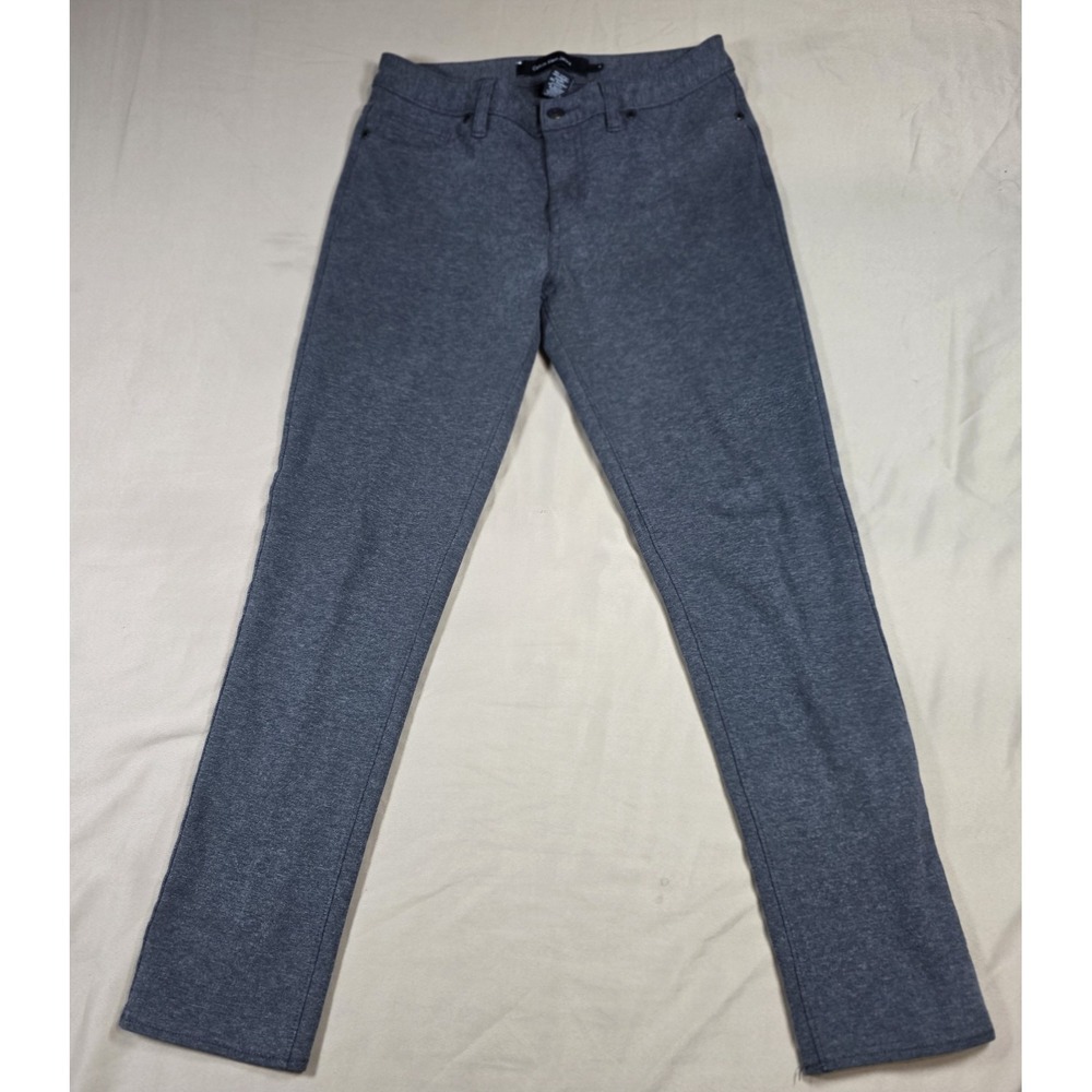 Calvin‎ Klein Jeans Womens 8 Heather Gray Stretch Pants Slim Leg Work Office